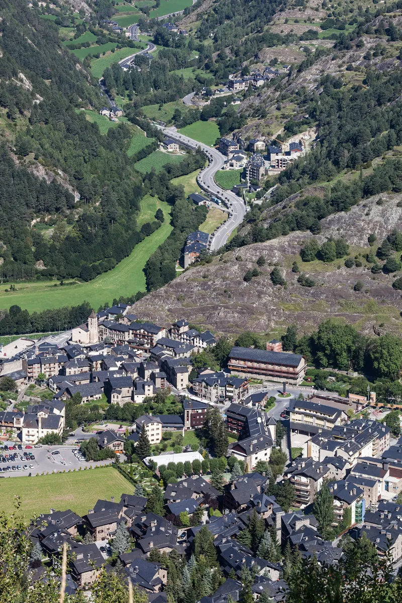 Ordino uygulama alanlarını gösteren fotoğraf