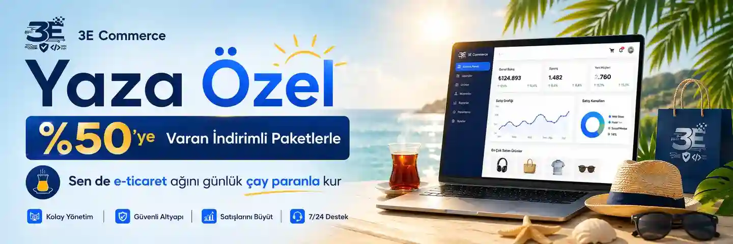 3E Commerce Yaz Kampanyası