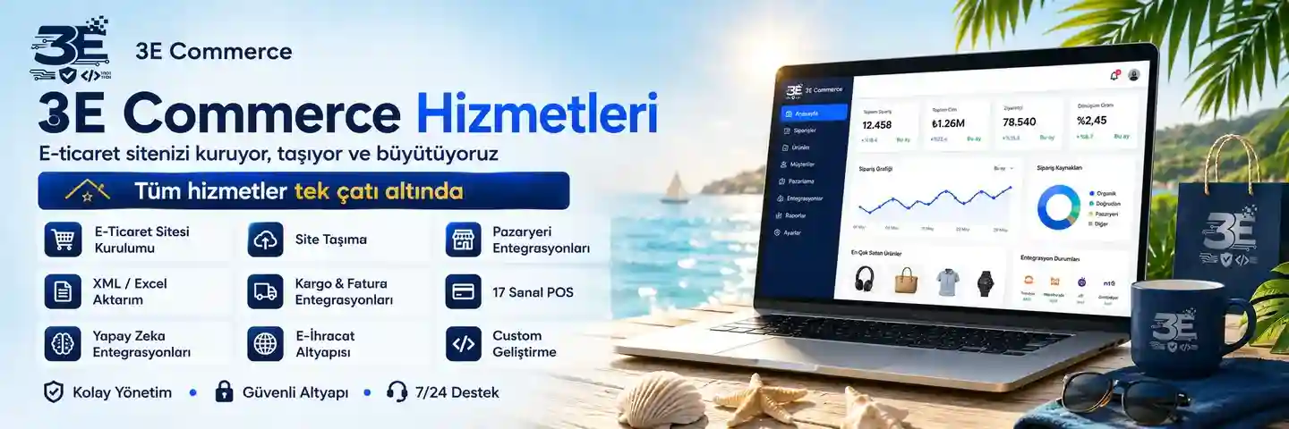 3E Commerce E-Ticaret Çözümleri