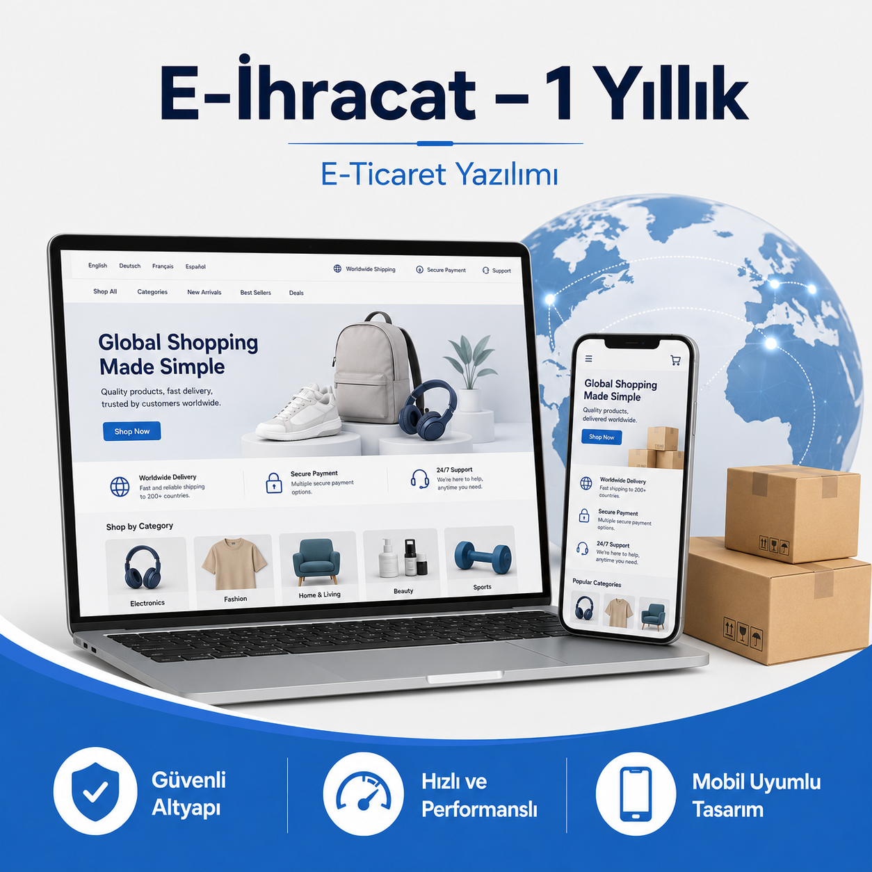 E-İhracat – 1 Yıllık