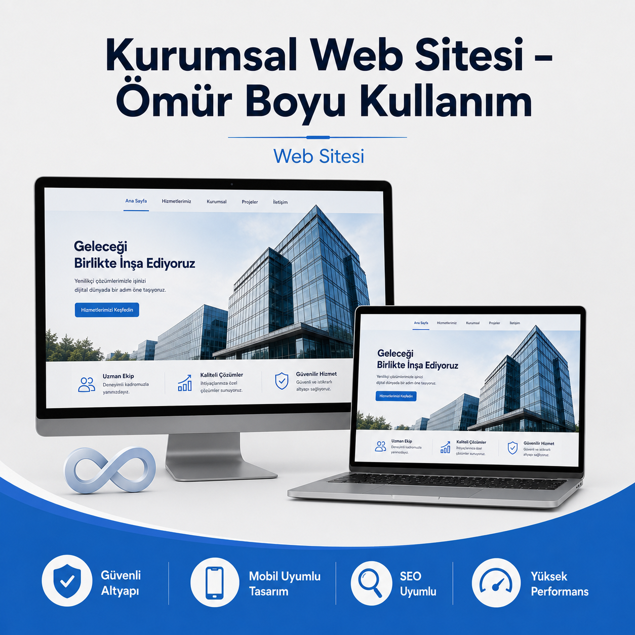 Kurumsal Web Sitesi – Ömür Boyu Kullanım