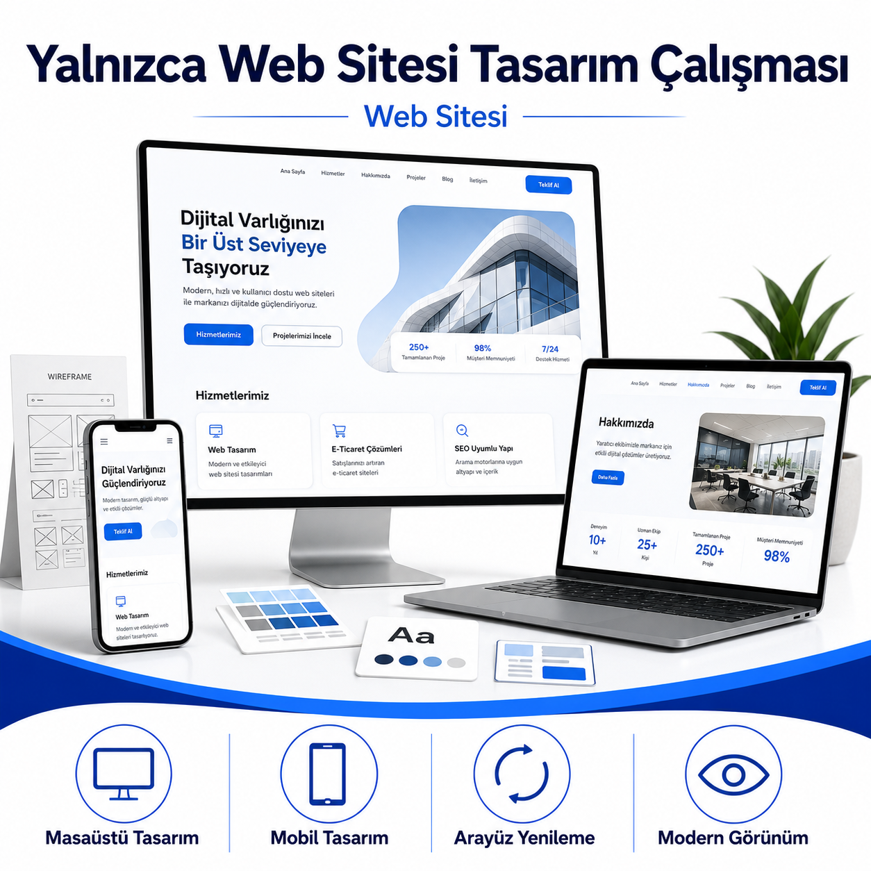 Web Sitesi Tasarım Çalışması